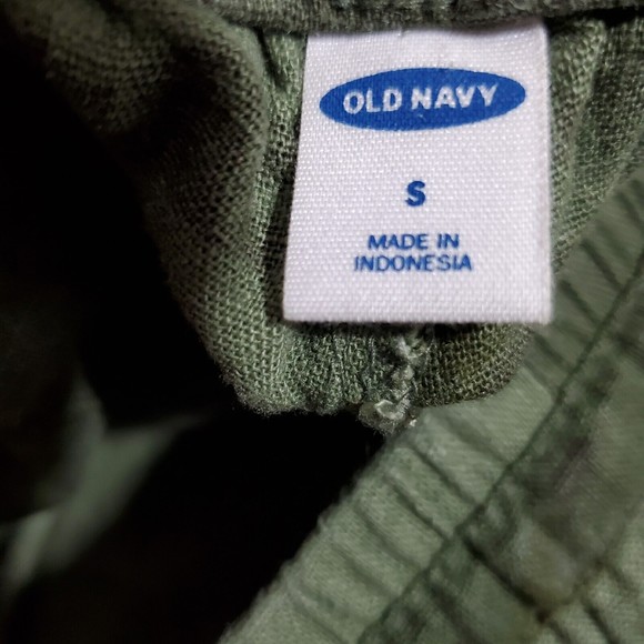 Old Navy Women’s Camo High-Waisted Printed Linen-Blend Shorts- Size Small - Picture 8 of 12